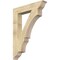 Ekena Millwork Balboa Traditional Rough Sawn Bracket, Douglas Fir, 6"W x 36"D x 48"H BKT06X36X48BOA01RDF - alternate 1
